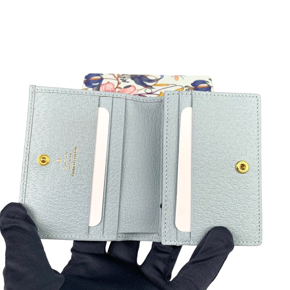 NIB Gucci Wallet Flora GG Marmont Canvas - Picture 7 of 10